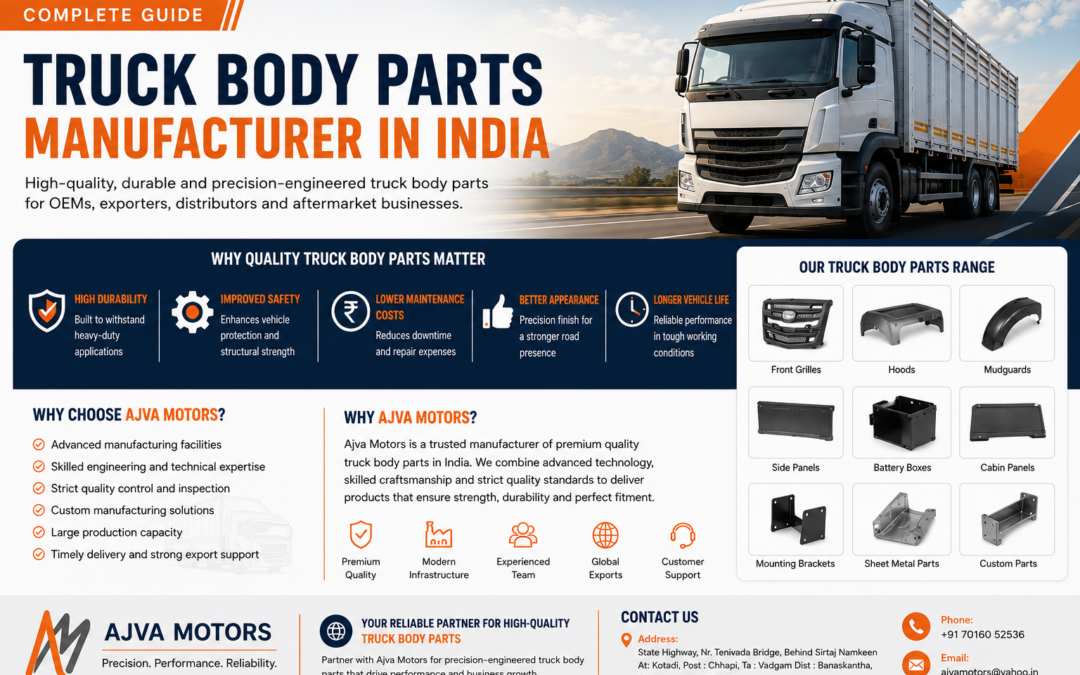 truck body parts manufacturer in india