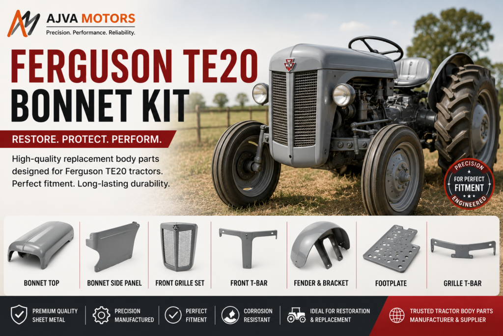 Ferguson tractor body parts manufacturer