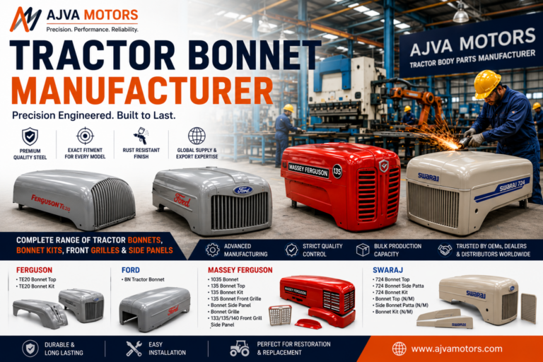 Tractor bonet manufacturer