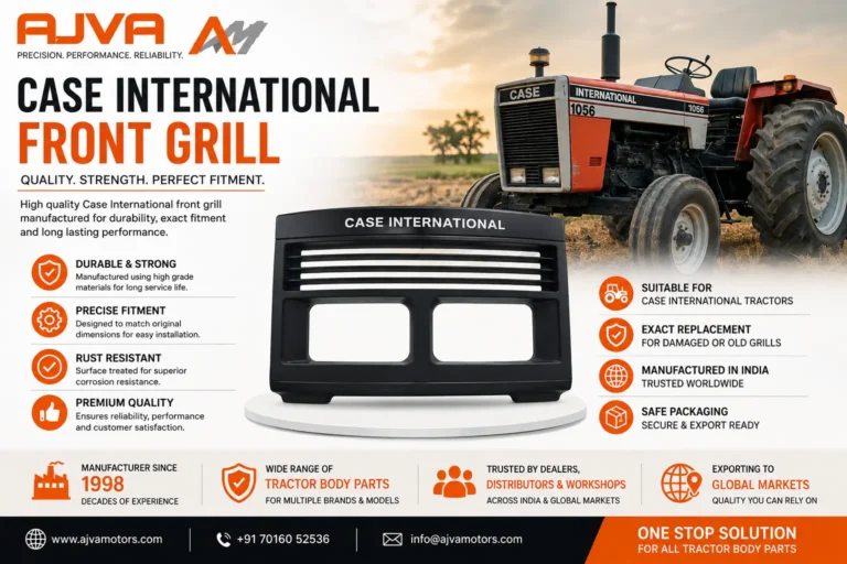 case international front grill