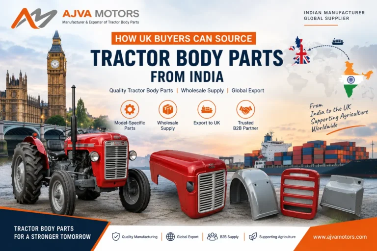 Tractor body parts exporter to UK