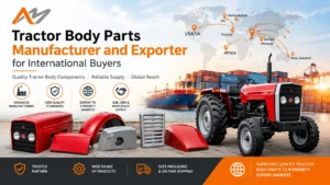 Tractor body parts manufacturer and exporter