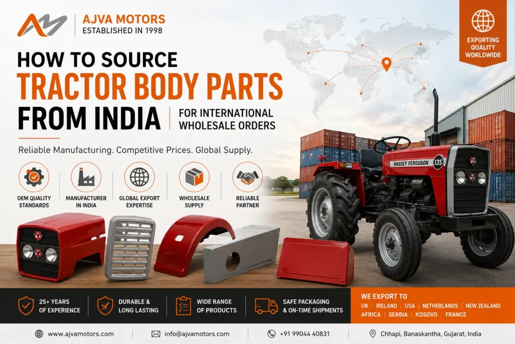 tractor body parts supplier India